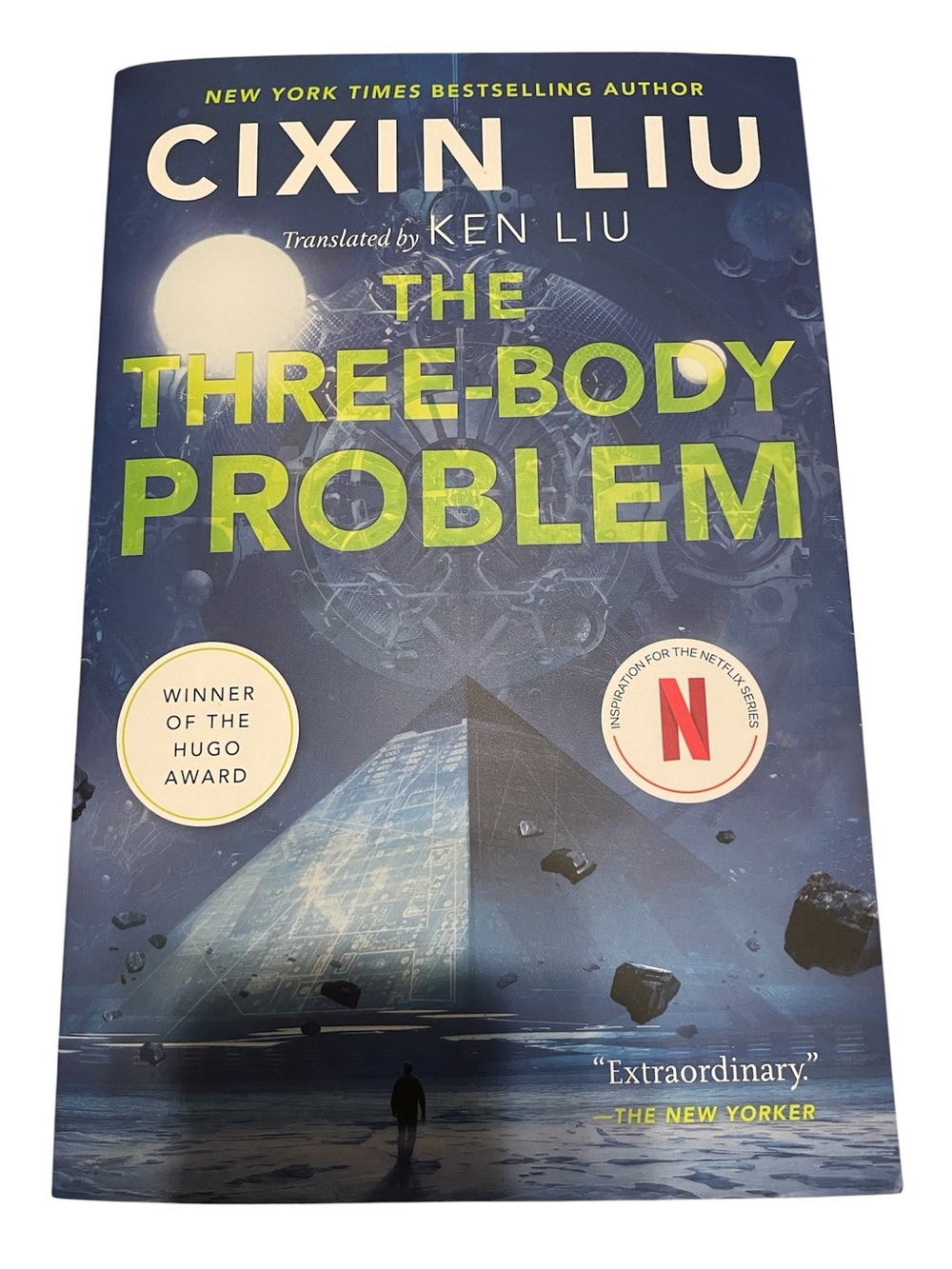 The three body problem by Cixin Liu paperback book